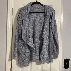 Athleta Cardigan with hood